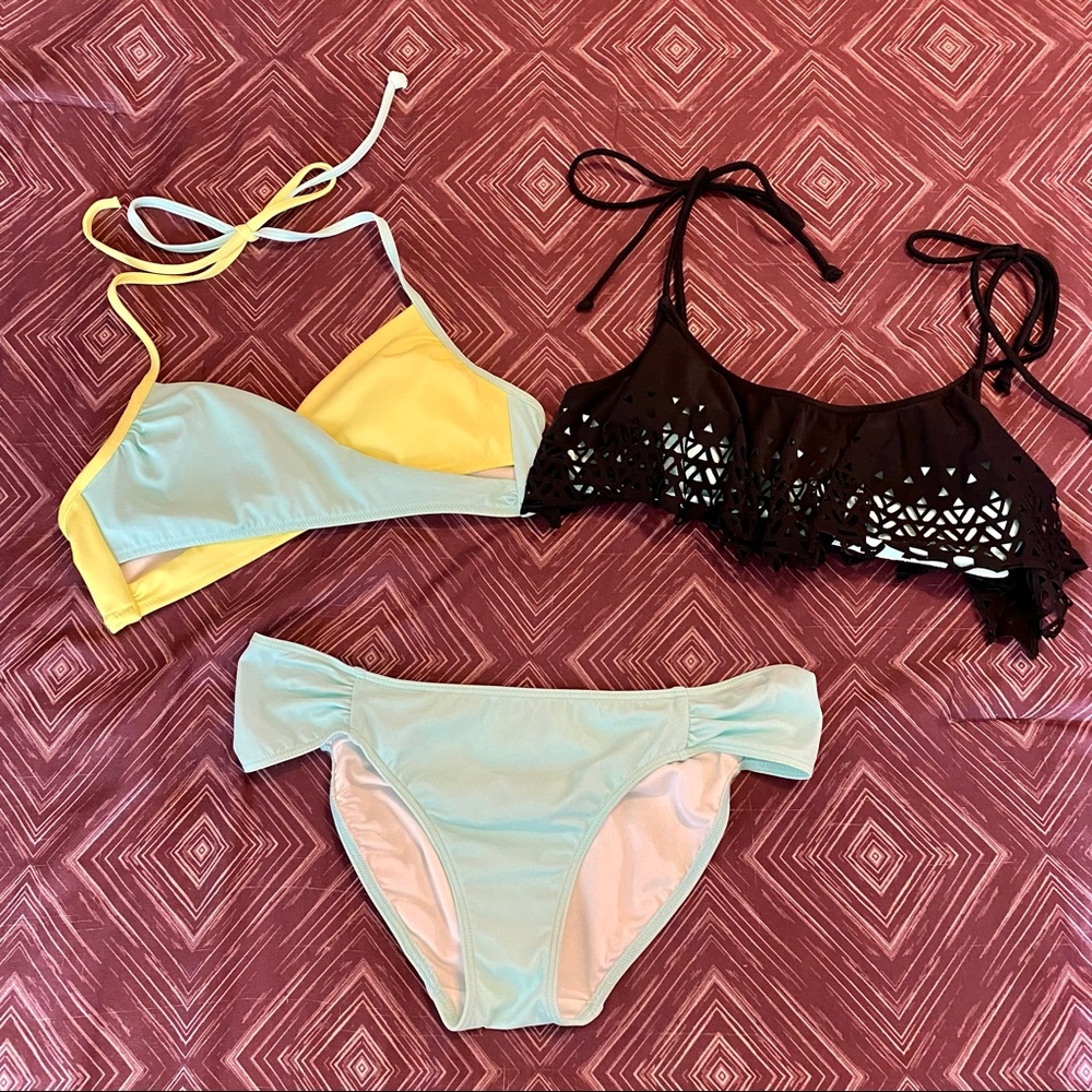Victoria’s Secret PINK 3 Piece Bikini Lot, EUC, S